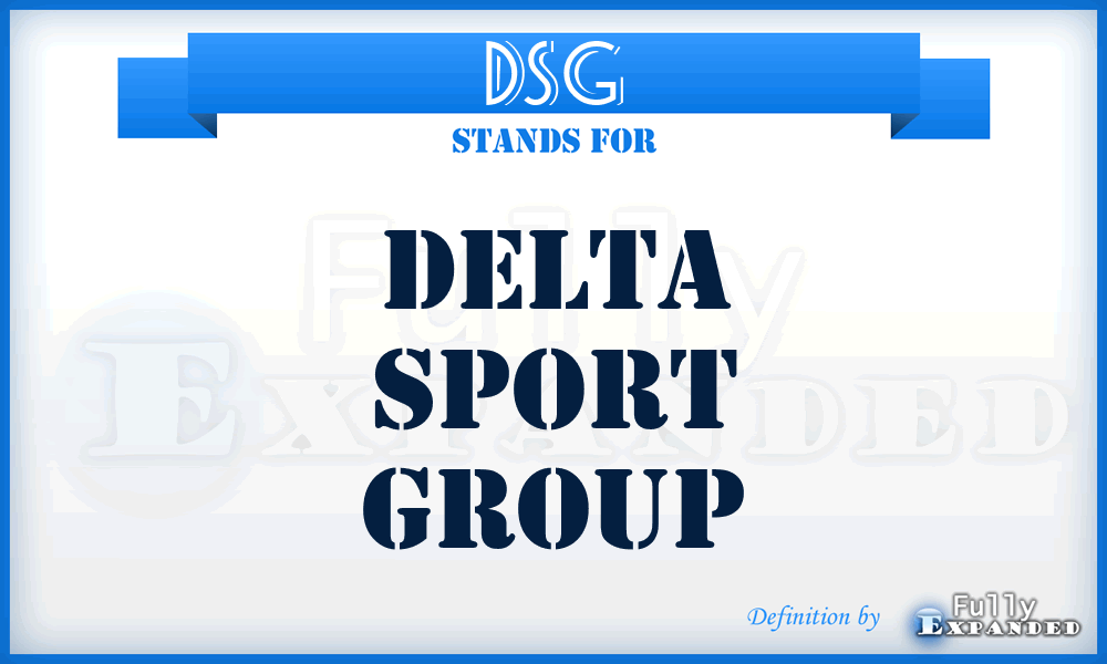 DSG - Delta Sport Group