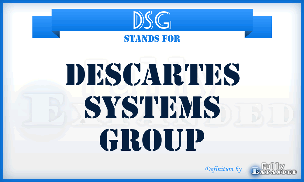 DSG - Descartes Systems Group