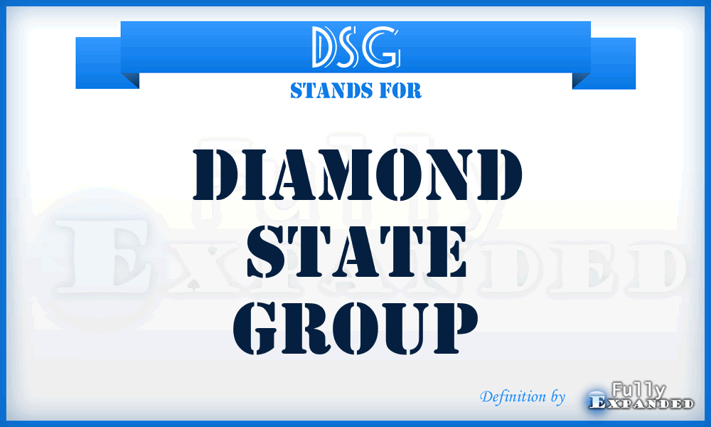 DSG - Diamond State Group