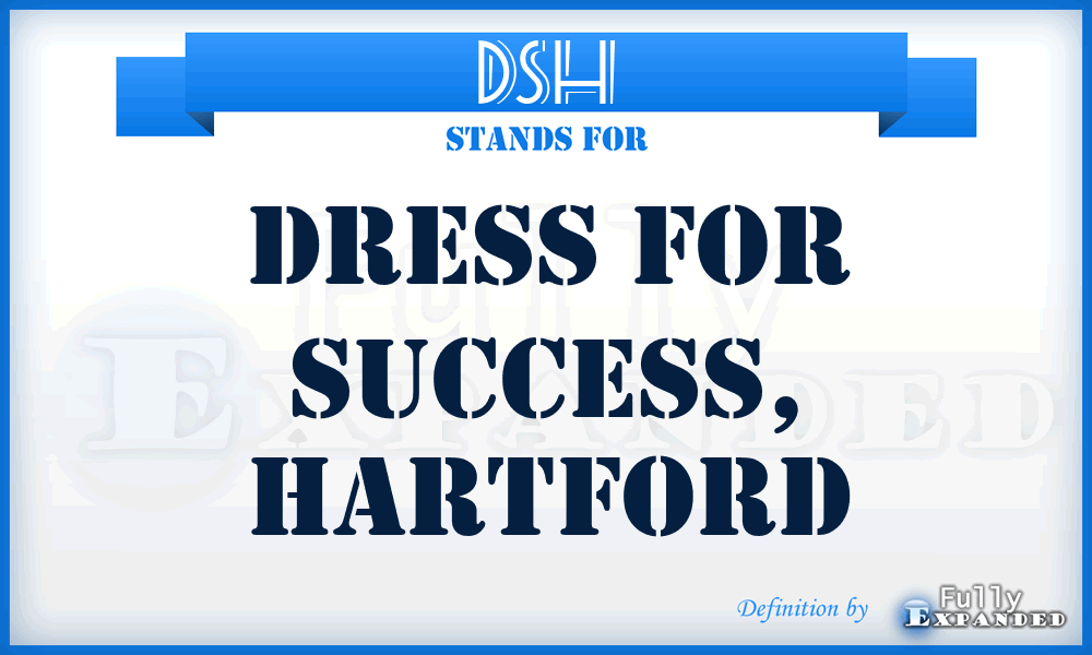 DSH - Dress for Success, Hartford