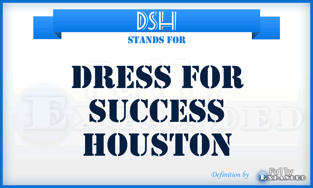 DSH - Dress for Success Houston