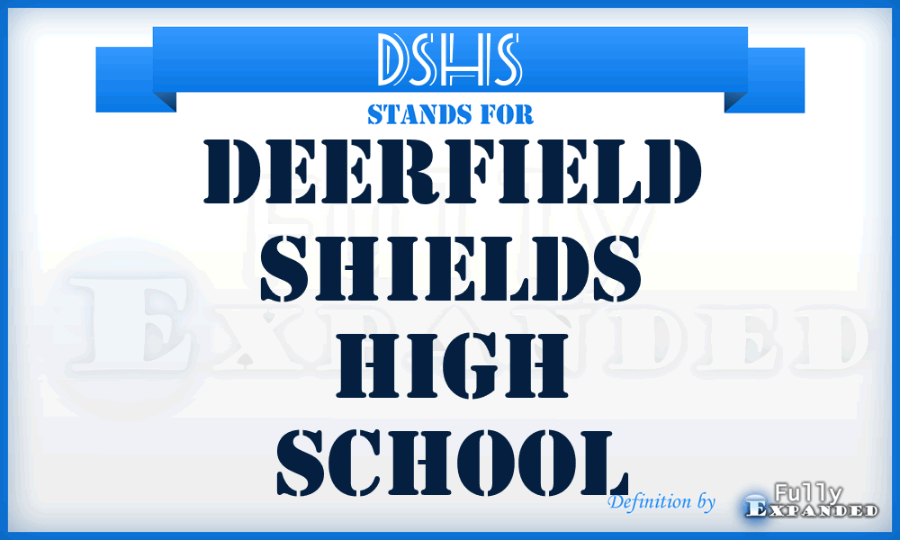 DSHS - Deerfield Shields High School