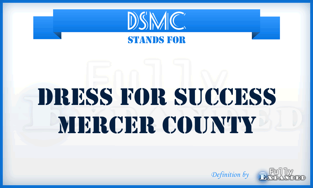 DSMC - Dress for Success Mercer County