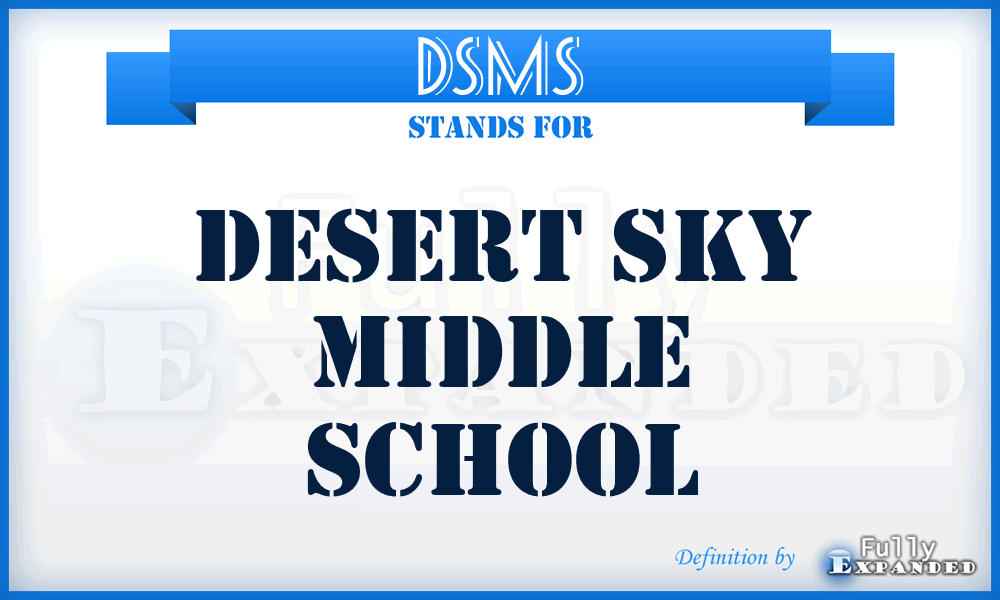 DSMS - Desert Sky Middle School