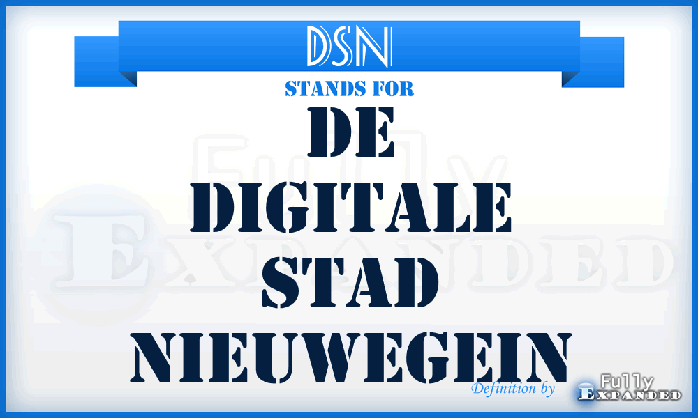 DSN - De Digitale Stad Nieuwegein