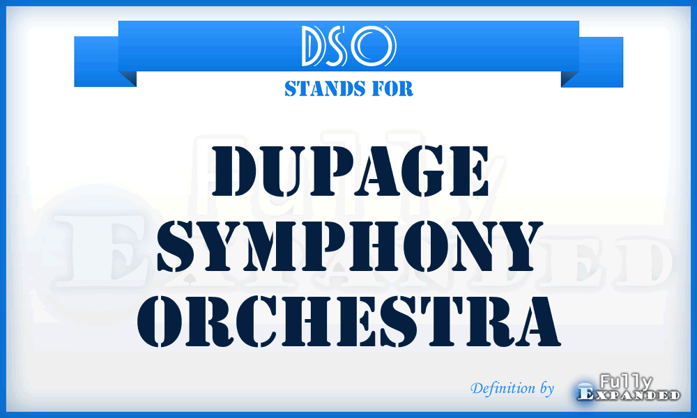 DSO - Dupage Symphony Orchestra