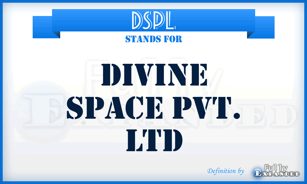 DSPL - Divine Space Pvt. Ltd