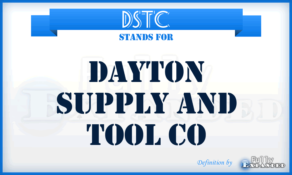 DSTC - Dayton Supply and Tool Co