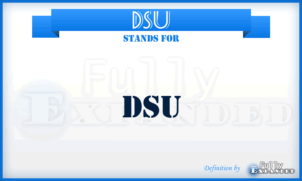 DSU - DSU