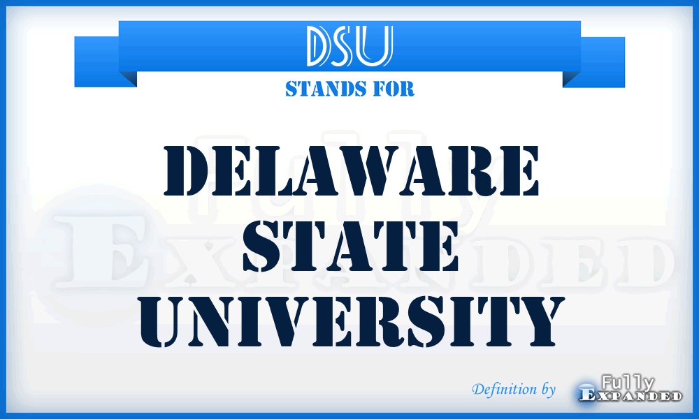 DSU - Delaware State University