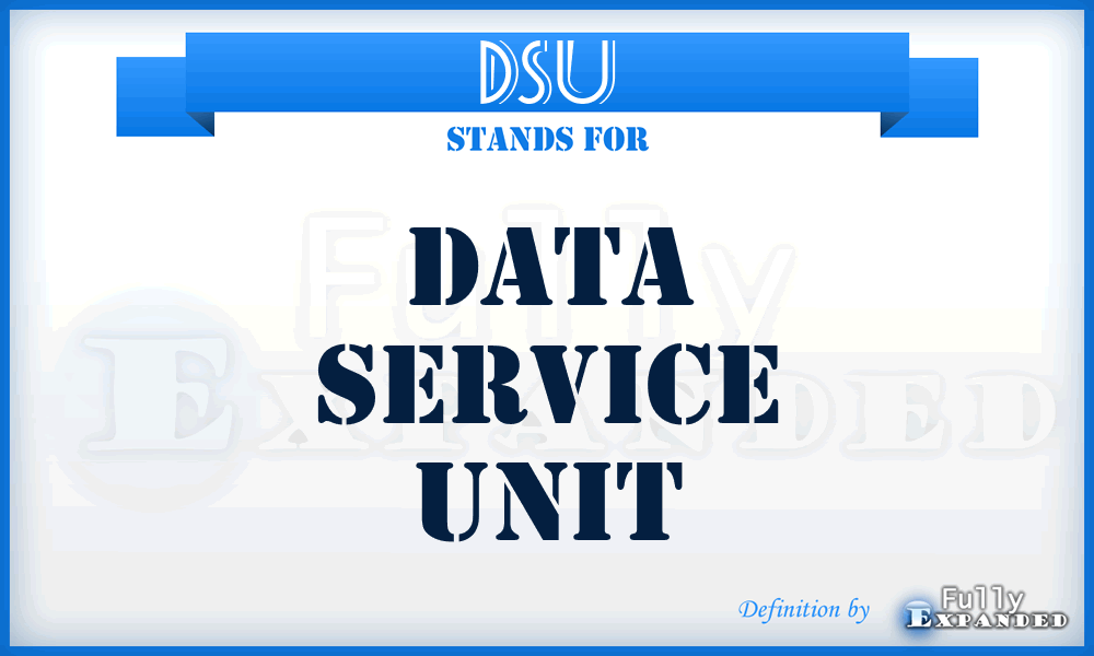 DSU - data service unit