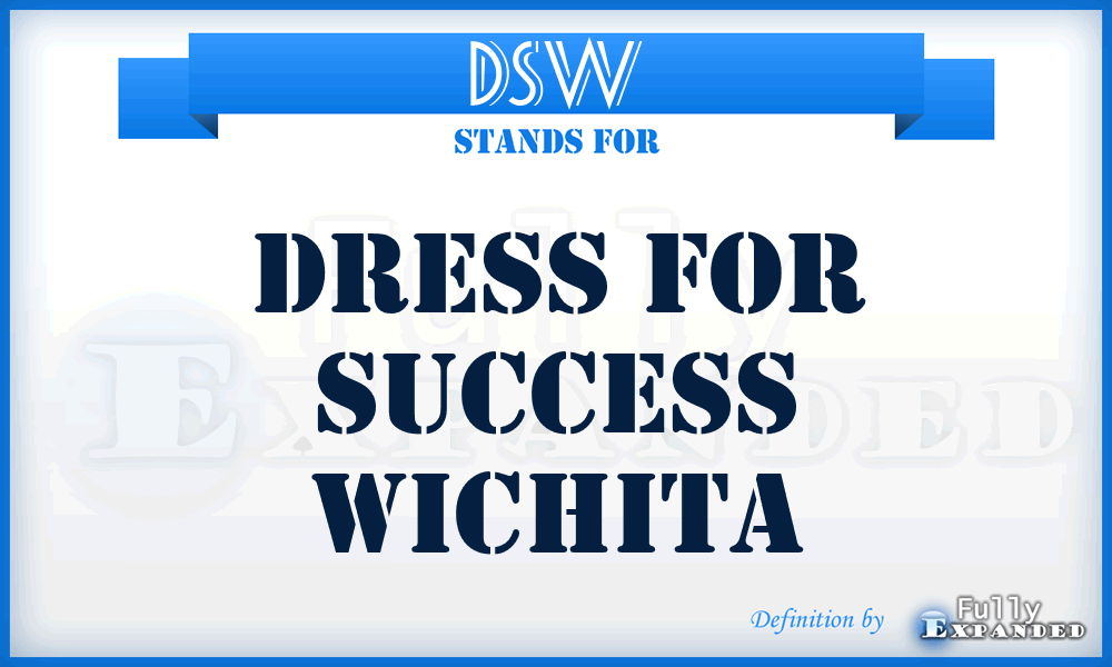 DSW - Dress for Success Wichita