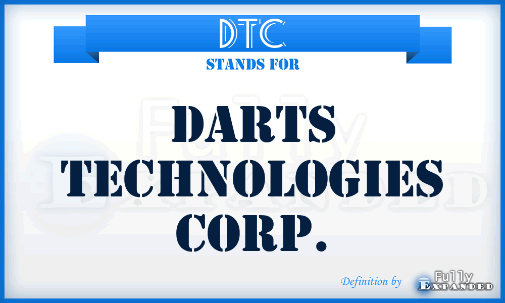 DTC - Darts Technologies Corp.