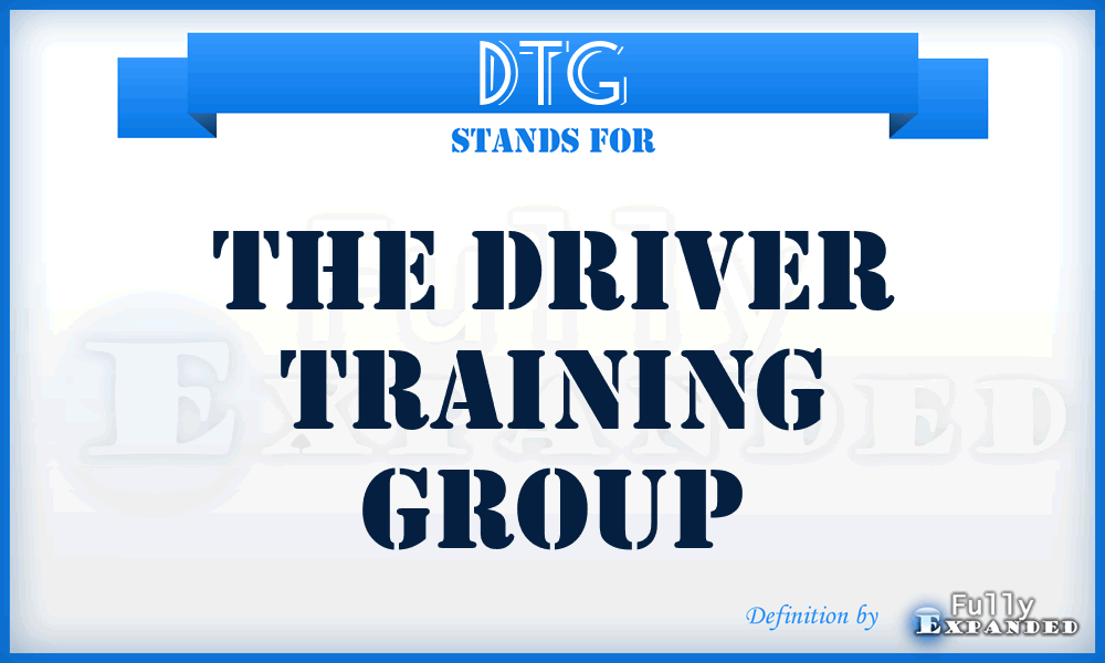 DTG - The Driver Training Group