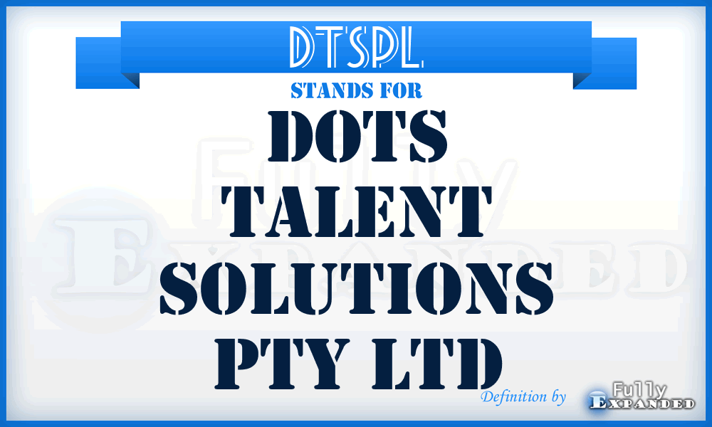 DTSPL - Dots Talent Solutions Pty Ltd
