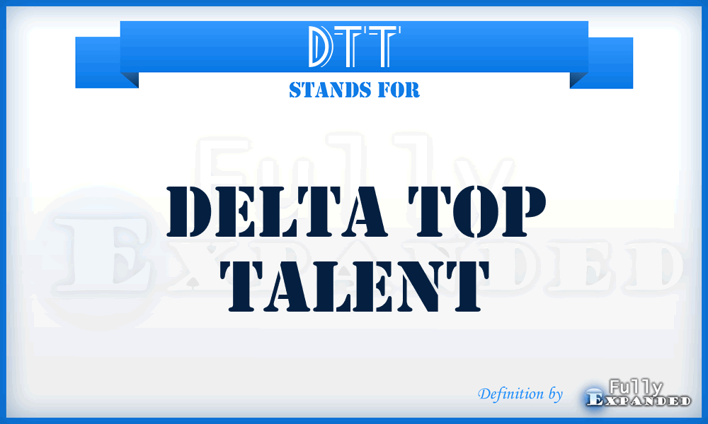 DTT - Delta Top Talent