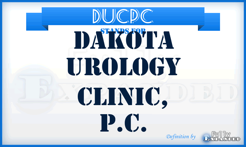 DUCPC - Dakota Urology Clinic, P.C.