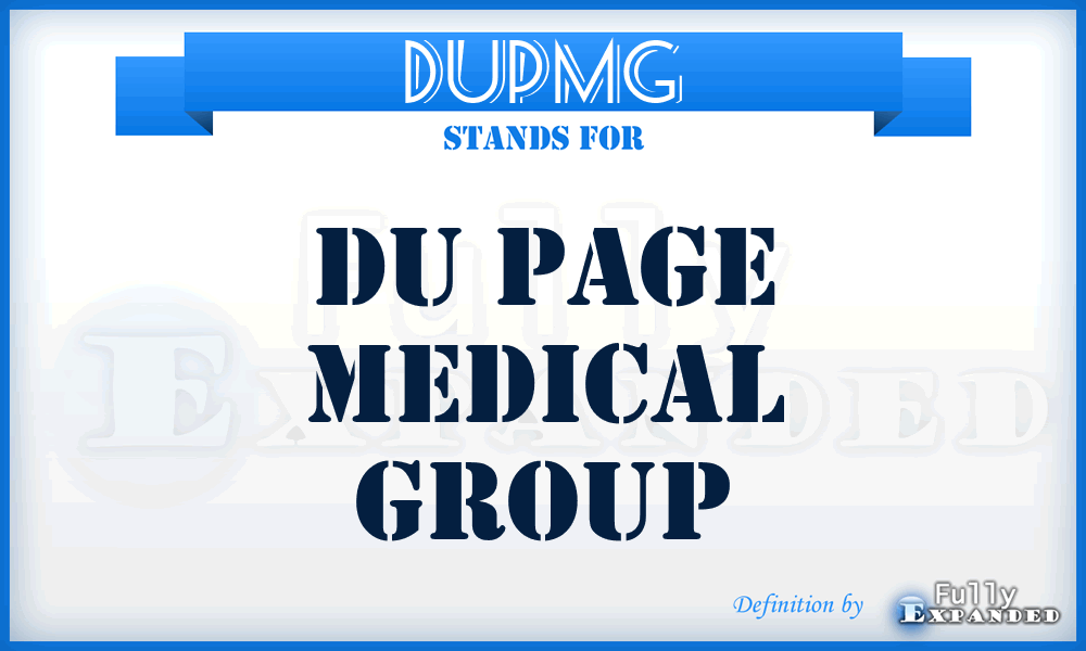 DUPMG - DU Page Medical Group