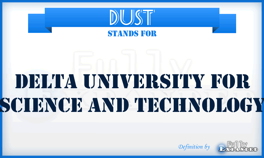 DUST - Delta University for Science and Technology