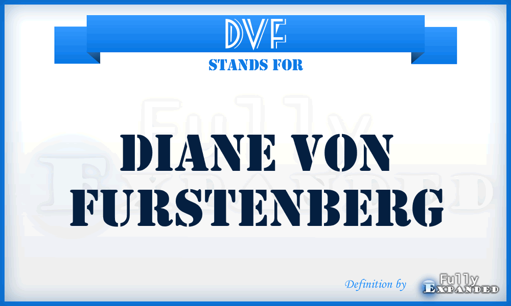 DVF - Diane von Furstenberg