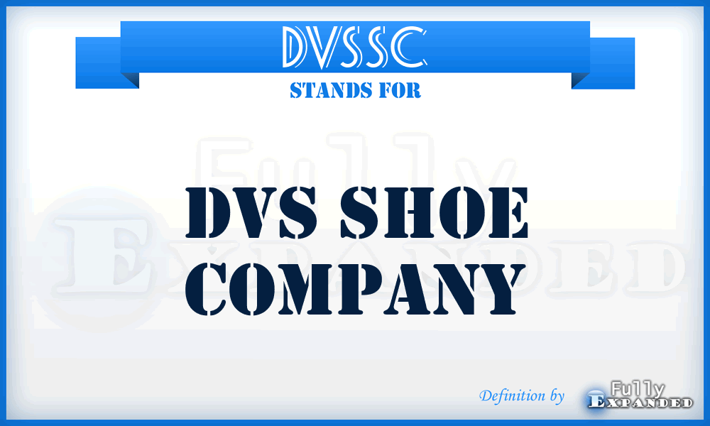 DVSSC - DVS Shoe Company