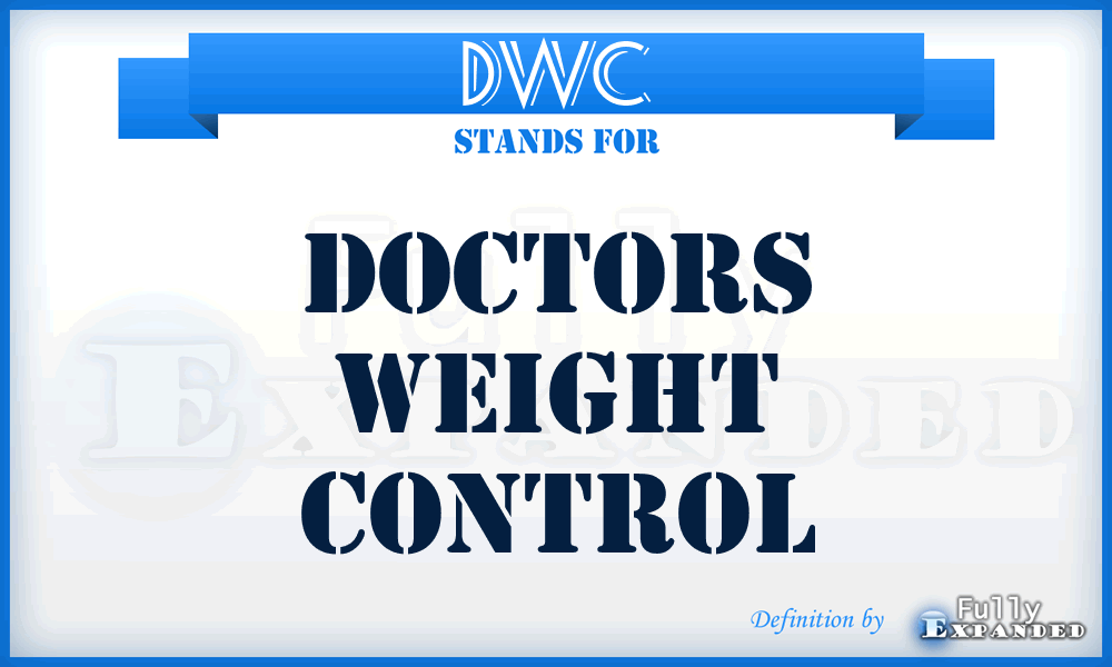DWC - Doctors Weight Control