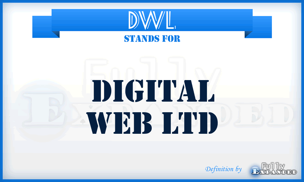 DWL - Digital Web Ltd