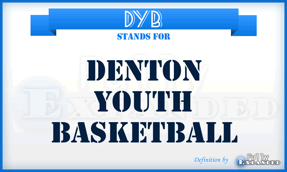 DYB - Denton Youth Basketball