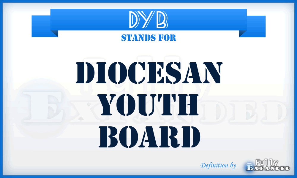 DYB - Diocesan Youth Board