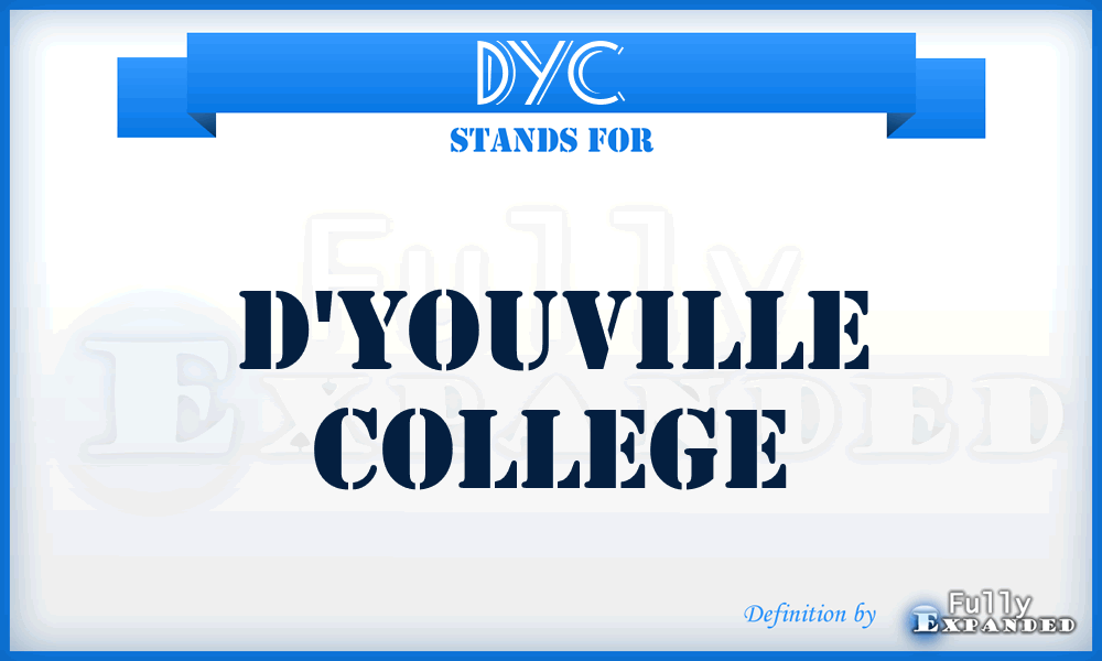 DYC - D'Youville College