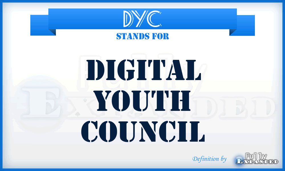 DYC - Digital Youth Council