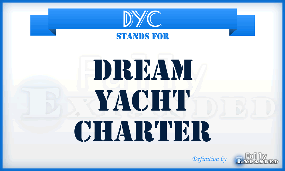 DYC - Dream Yacht Charter