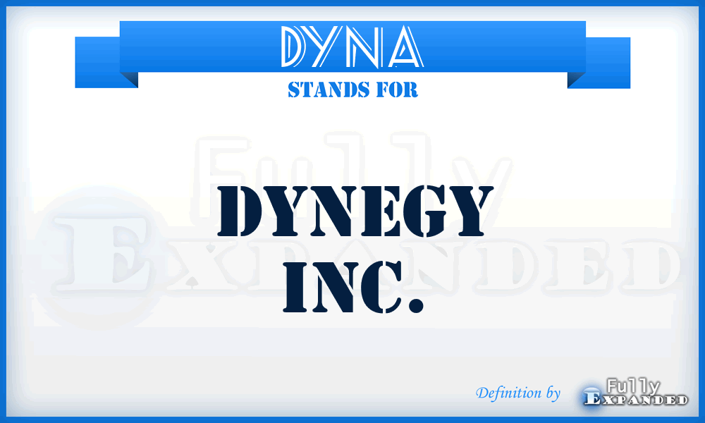 DYN^A - Dynegy Inc.
