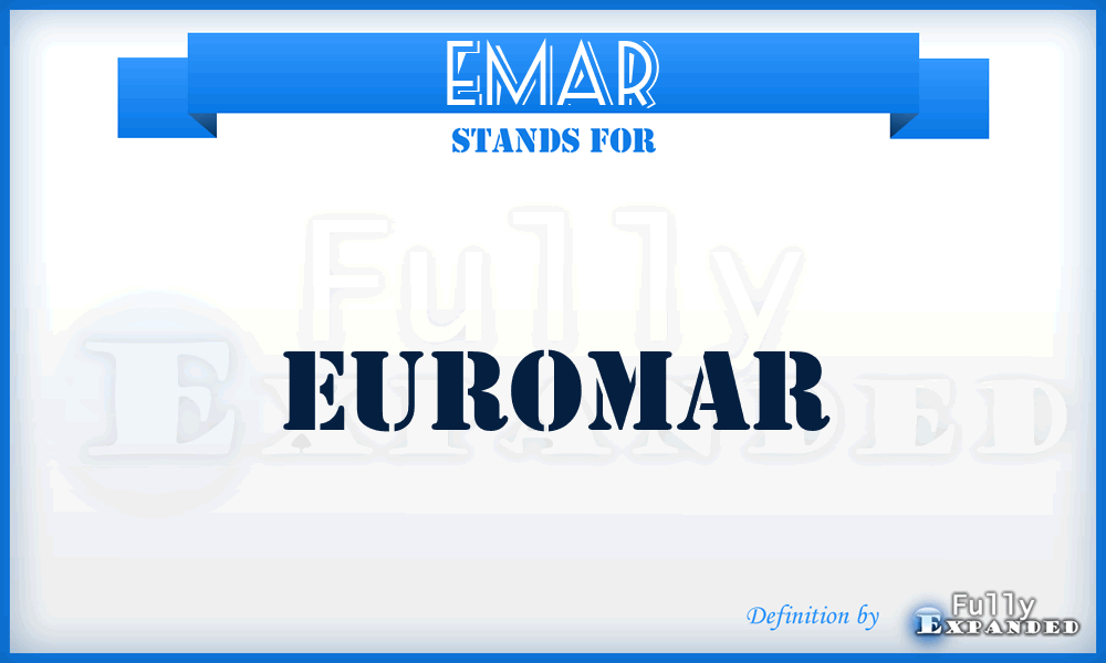 EMAR - EuroMAR