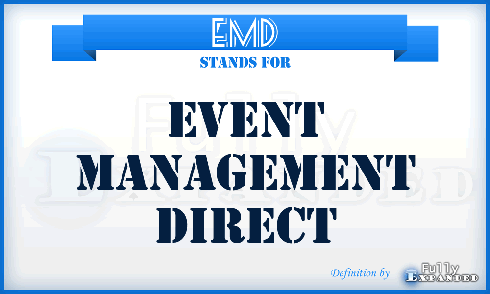 EMD - Event Management Direct