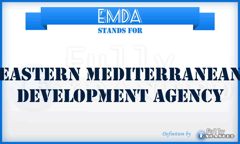 EMDA - Eastern Mediterranean Development Agency