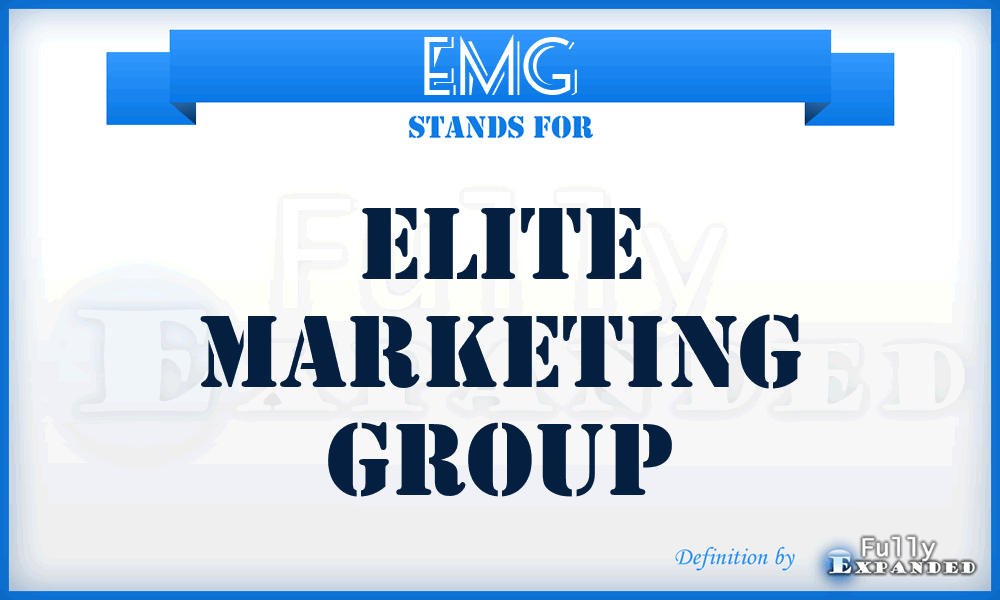 EMG - Elite Marketing Group