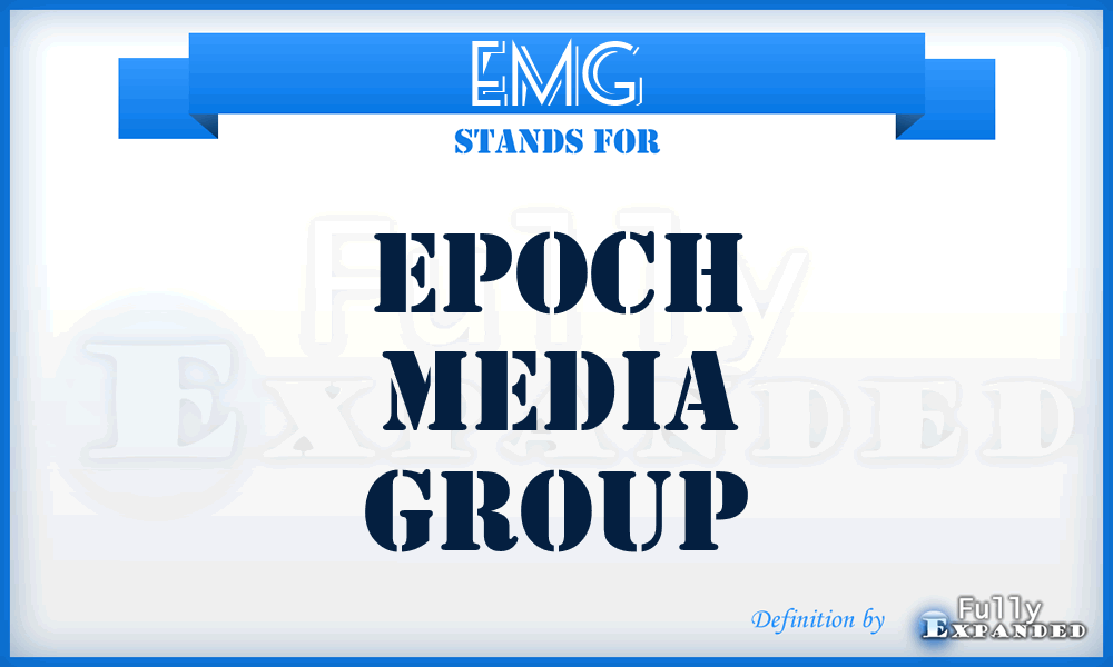 EMG - Epoch Media Group