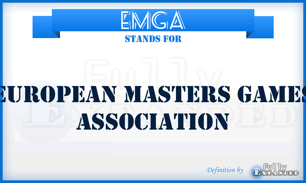 EMGA - European Masters Games Association