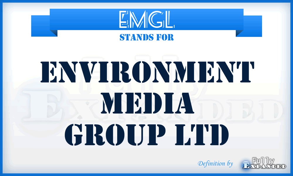 EMGL - Environment Media Group Ltd