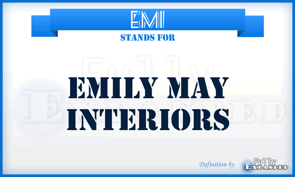 EMI - Emily May Interiors