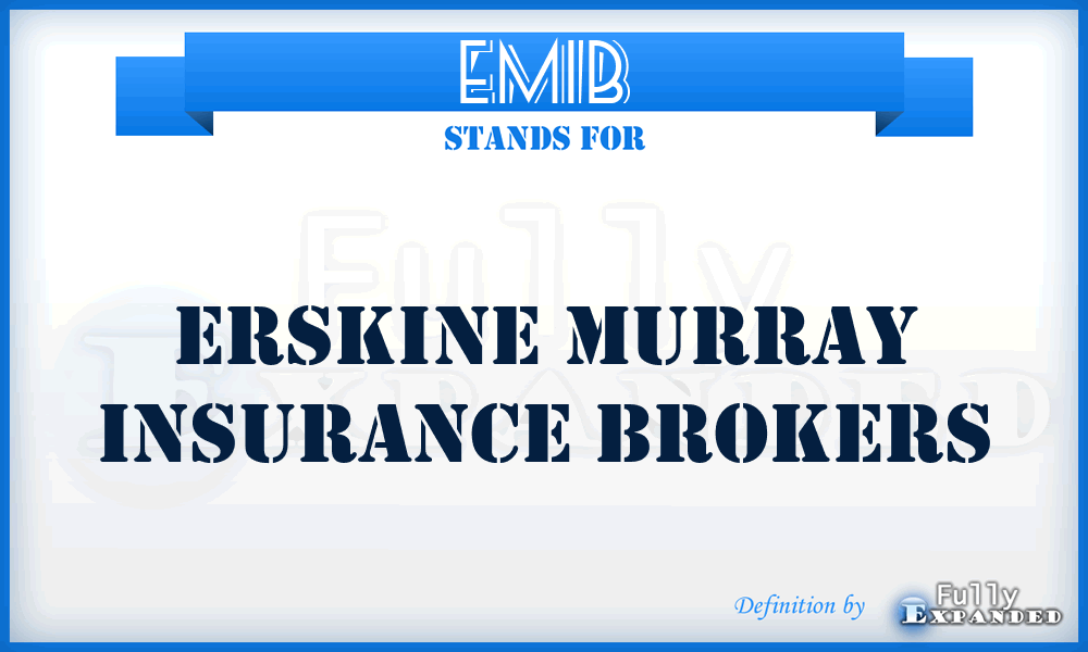 EMIB - Erskine Murray Insurance Brokers