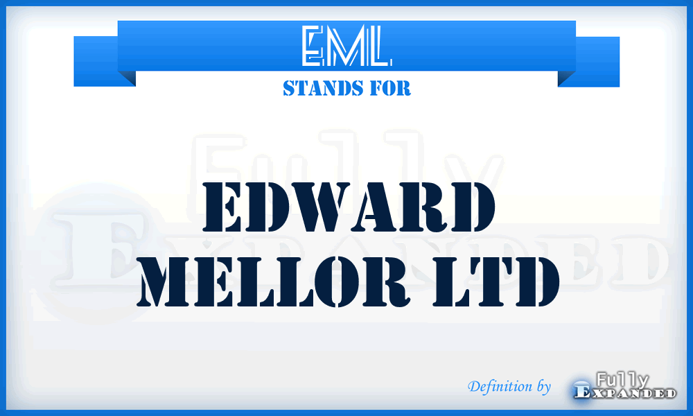 EML - Edward Mellor Ltd