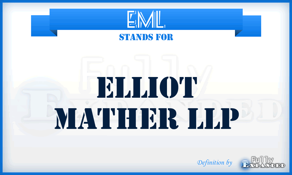 EML - Elliot Mather LLP