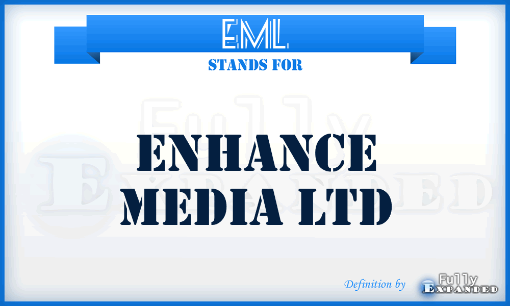 EML - Enhance Media Ltd