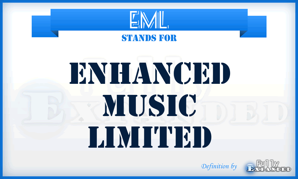 EML - Enhanced Music Limited