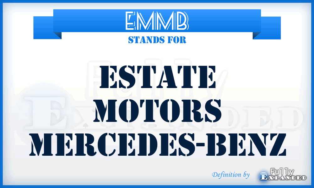 EMMB - Estate Motors Mercedes-Benz