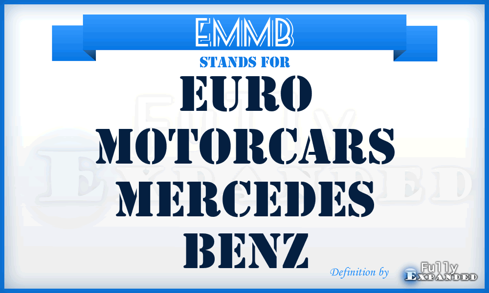 EMMB - Euro Motorcars Mercedes Benz