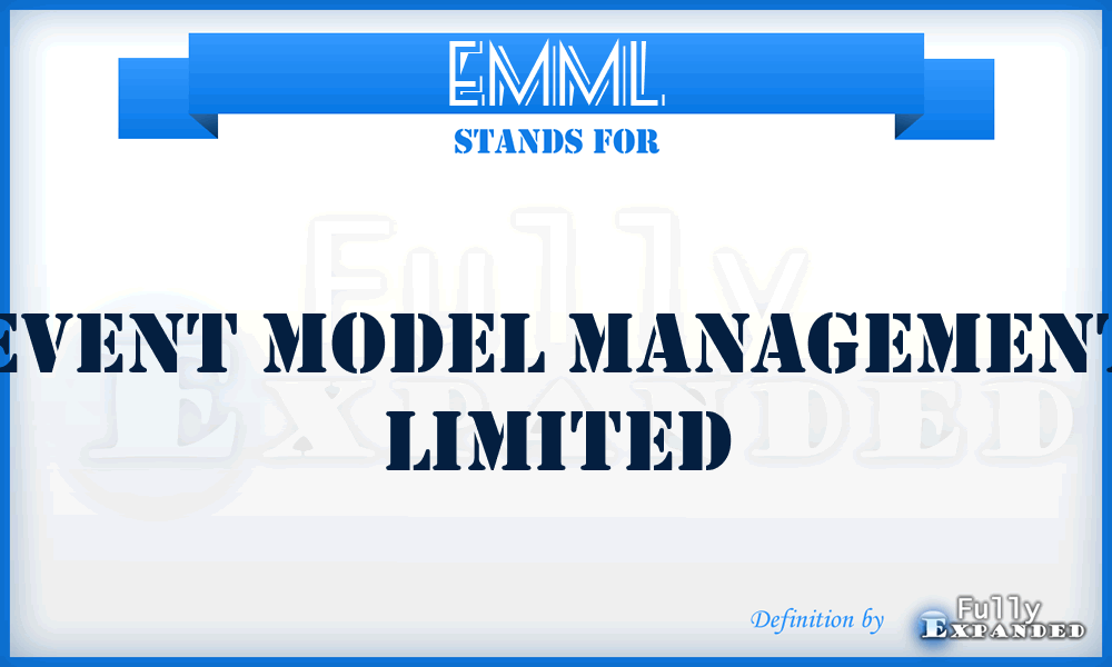 EMML - Event Model Management Limited