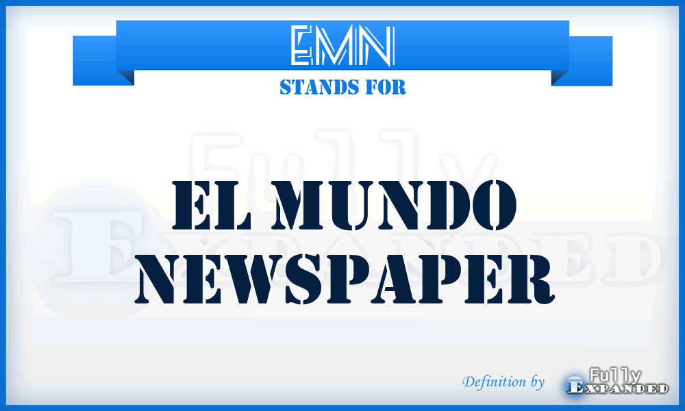 EMN - El Mundo Newspaper